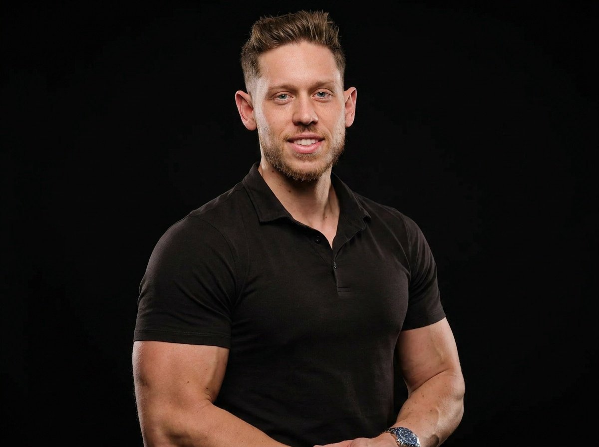 Personal trainer coaching a client in a private studio